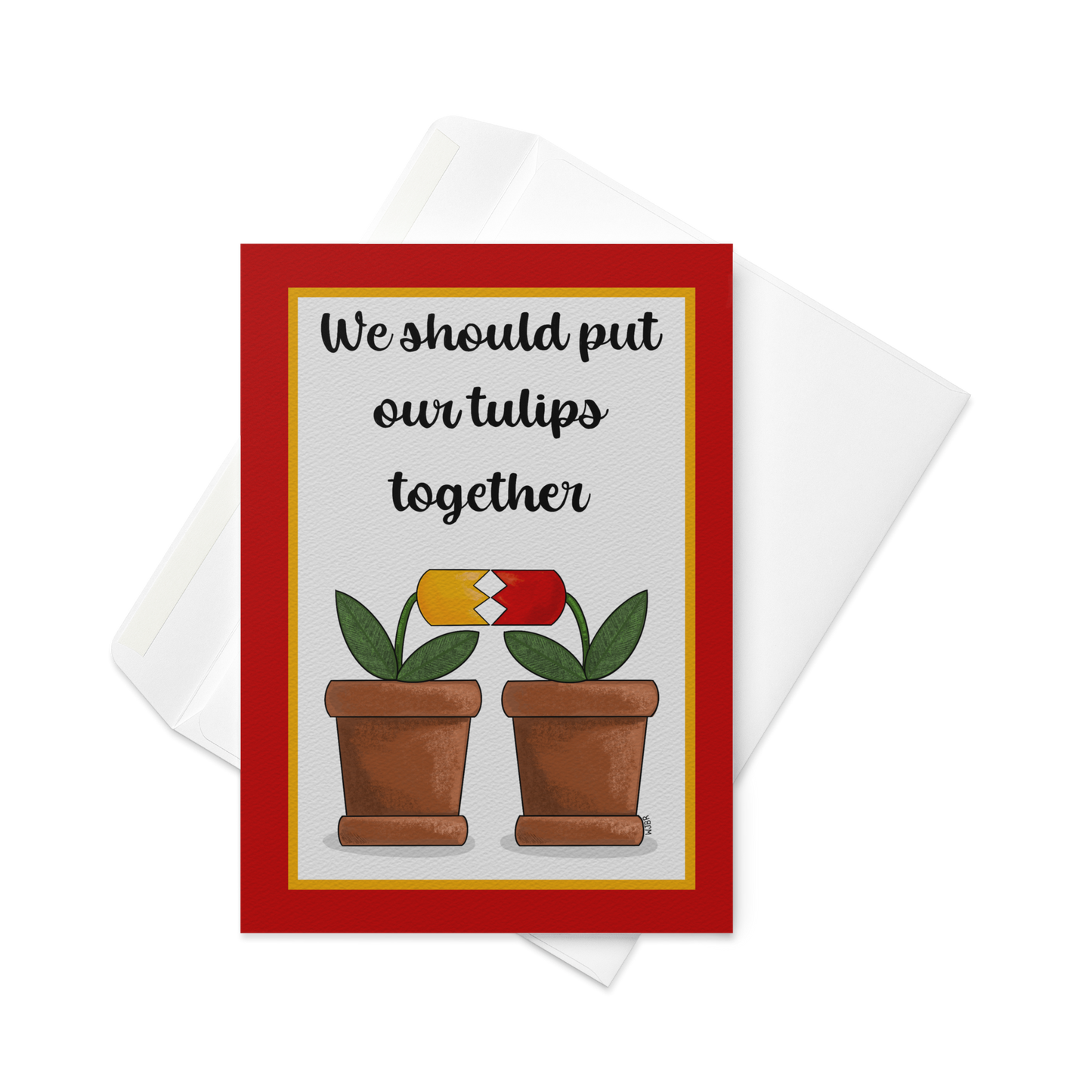 Greeting Card - Tulip Luv